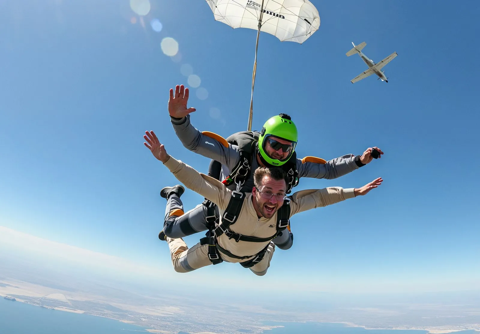 Skydive Dubai: The Palm Drop Zone'da Tandem Skydiving Deneyimi