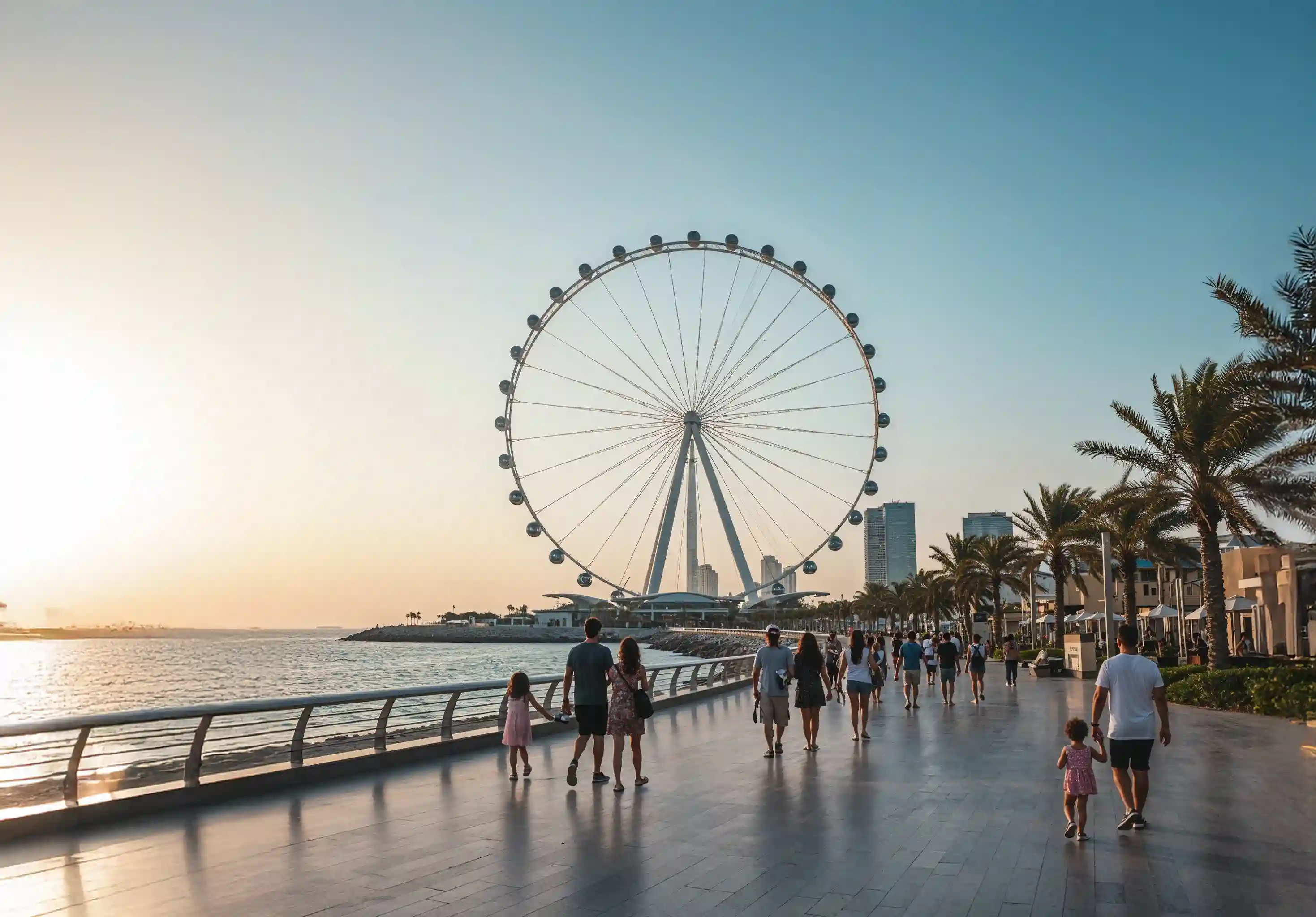 Ain Dubai'de Dünyanın En Yüksek Dönme Dolabında 38 Dakikalık Tur