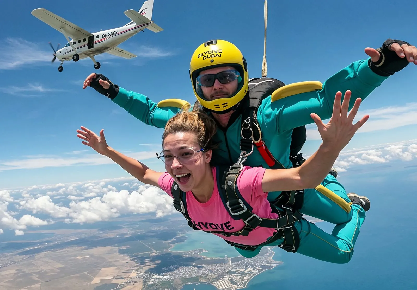 Skydive Dubai: The Palm Drop Zone'da Tandem Skydiving Deneyimi